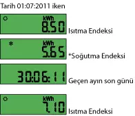 hesaplama ekranı