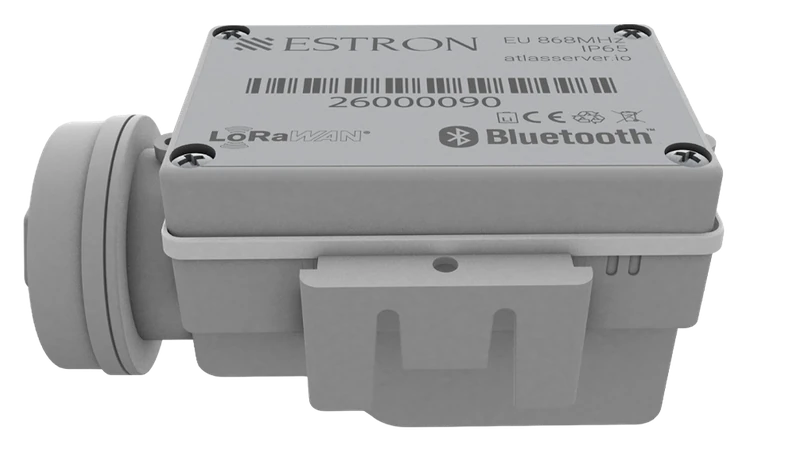 IoT sensör ürün sayfalarında kullanılan Estron LoRaWAN ve Bluetooth cihazı